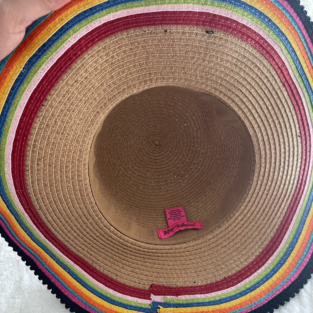 Betsy Johnson Multi Fun Colored Hat - image 4